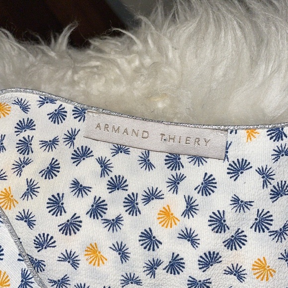 ARMAND THIERY WOMENS BLOUSE WITH SILVER TASSEL FRONT ZIPPER - Picture 10 of 15